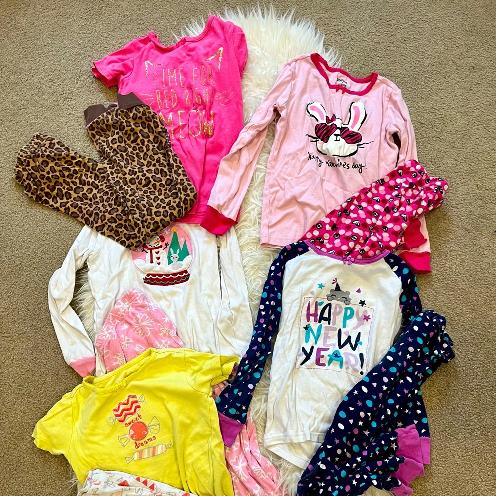 Lot of Gymboree pajamas size 7